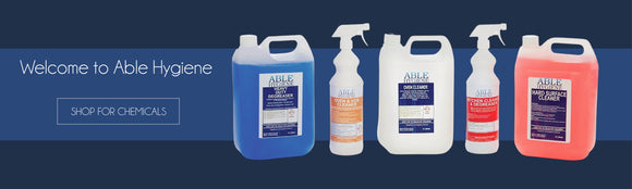 Sanitiser including disinfectant, cleaning and hygiene spray. Blue roll for pubs and restaurants