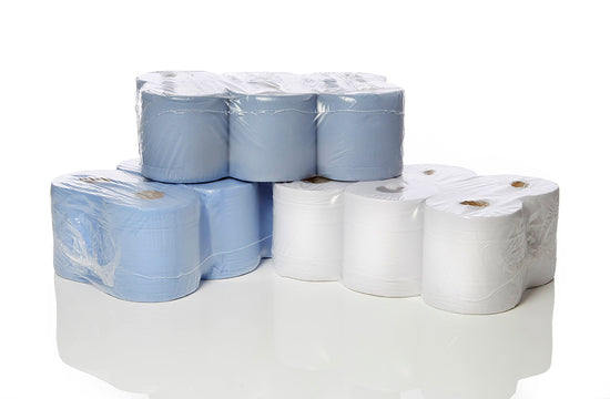 Blue Roll (19142 Pkt 6) 2ply 150m - Able Cleaning & Hygiene