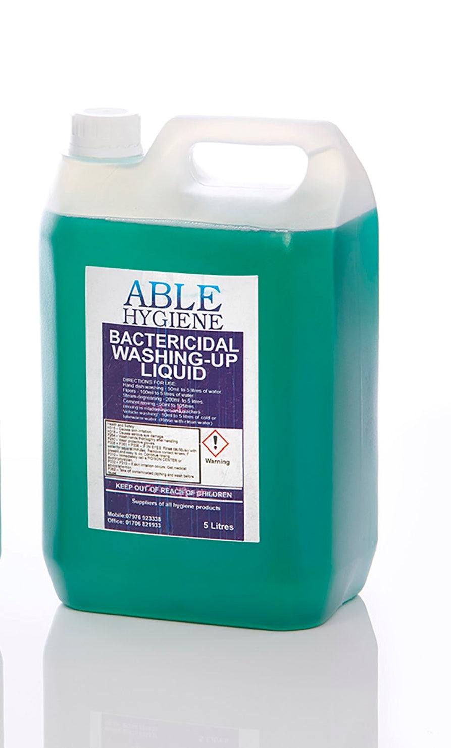 Bacterial Washing Up Liquid 5 Litre
