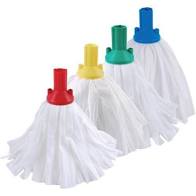 Mop Head Excel Fabric Push Fit (Choose Colour) - Able Cleaning & Hygiene